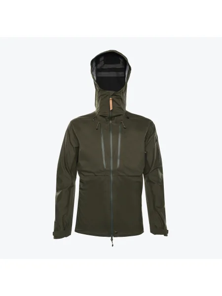 Мъжко дъждобранно яке Fjällräven Keb Eco-Shell зелено