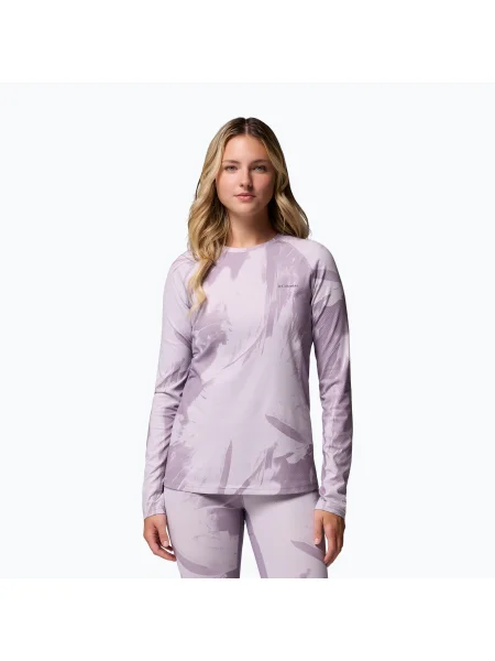 Tricou mânecă lungă Columbia tricotate violet