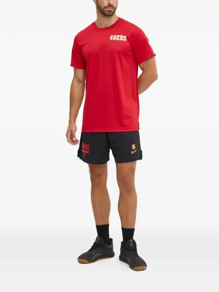 Slip de baie Nike alergare cu autograf cu glugă roșu