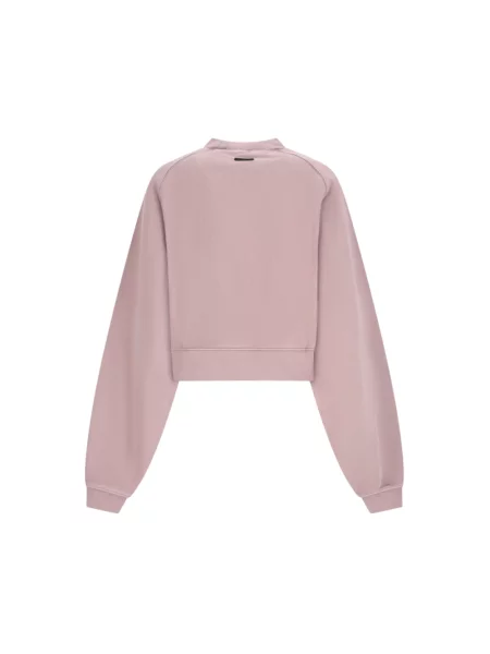 Bluza nierozpinana Fear Of God o skróconej długości fioletowa