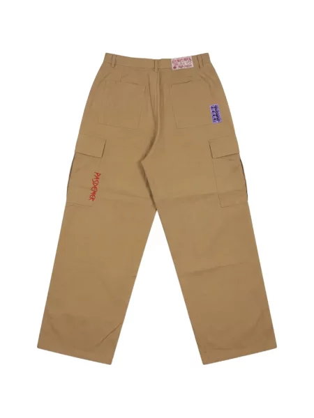 Pantaloni cargo Pas De Mer maro