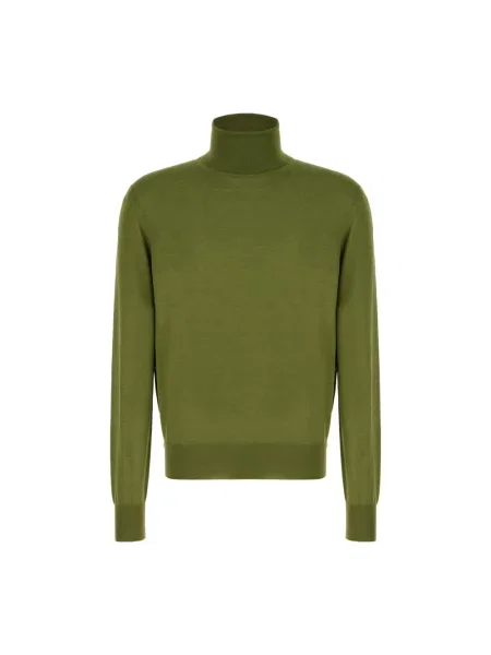 Sweter Saint Laurent zielony