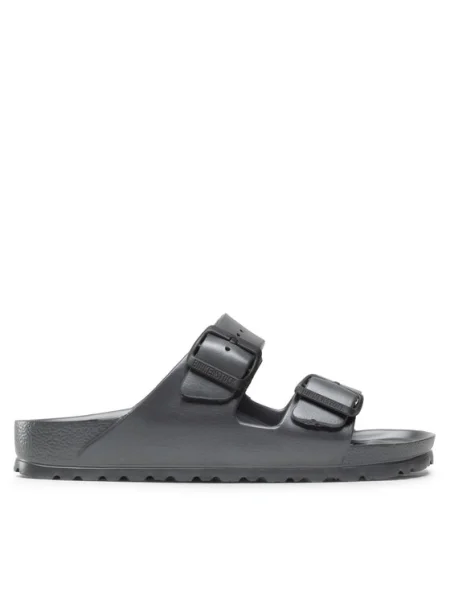 Papuci Birkenstock gri