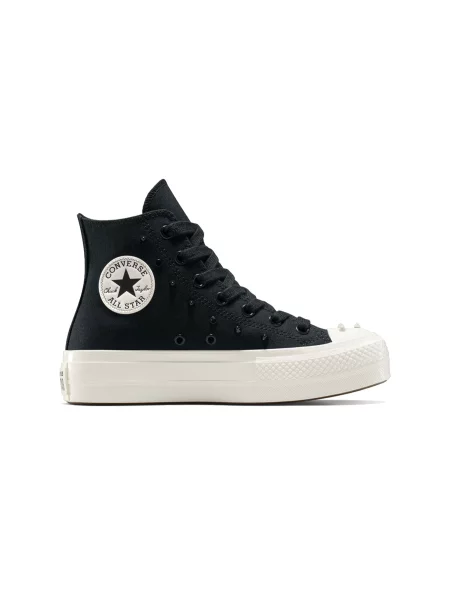 Sneakers Converse Chuck Taylor All Star Lift Hi Black/ Vintage White/ Black EUR 35 białe