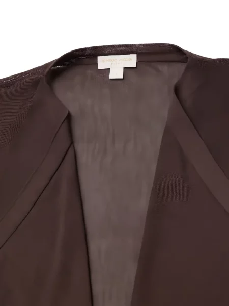 Cardigan Benetton drapat maro