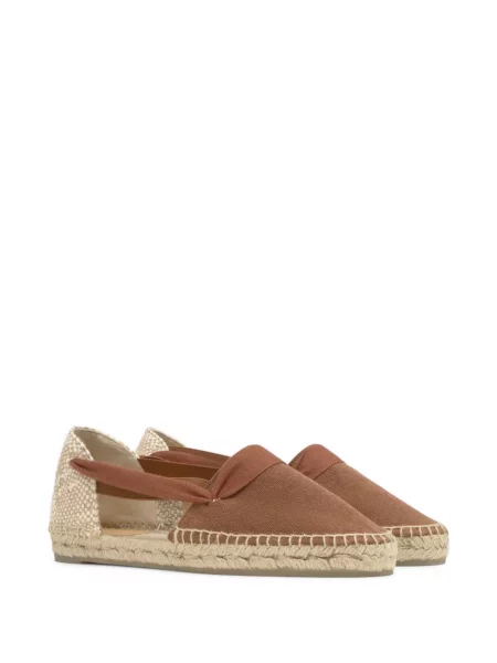 Espadrile Castaner din canvas maro