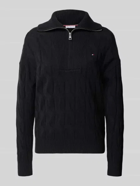 Sweter Tommy Hilfiger czarny