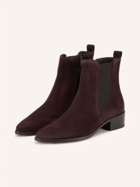 Paul Green Chelsea Boots tmavě červená