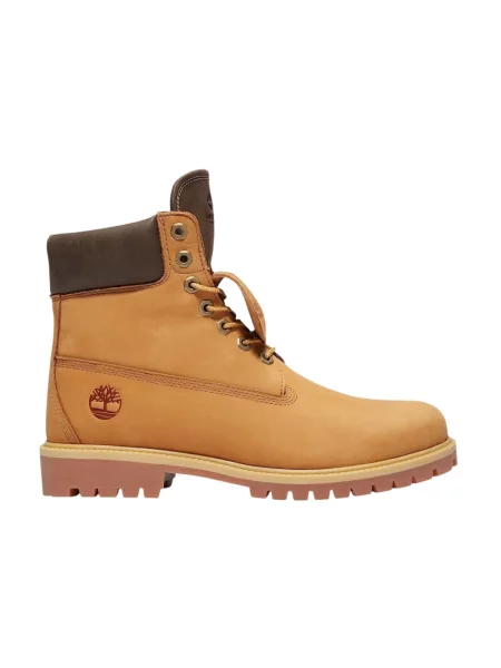 Botki Timberland skórzane żółte