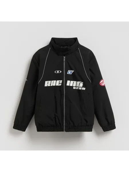 Reserved Zateplená bunda bomber černý