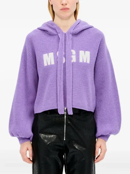Hanorac cu glugă Msgm violet