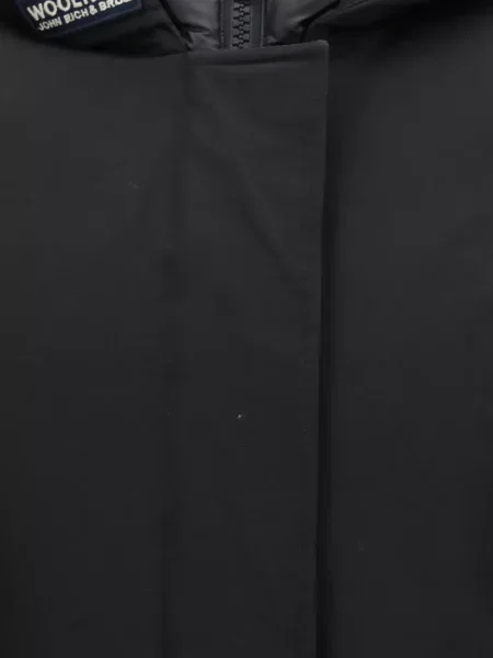 Palton Woolrich cu glugă negru