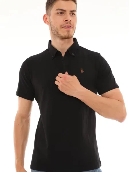 Polo majica Dewberry črna