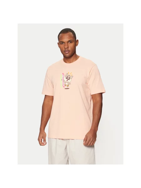 Adidas Футболка Kawaii Regular Fit рожевий