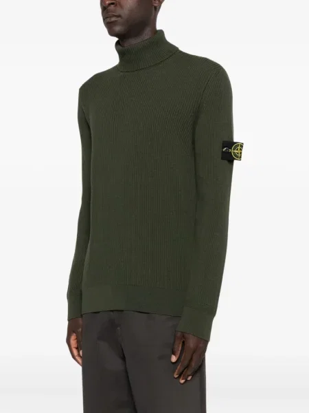Heláncă Stone Island cu strasuri verde