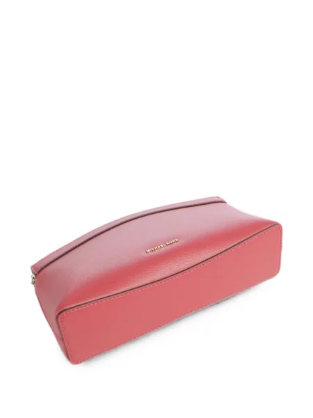Δερμάτινος clutch Michael Kors ροζ