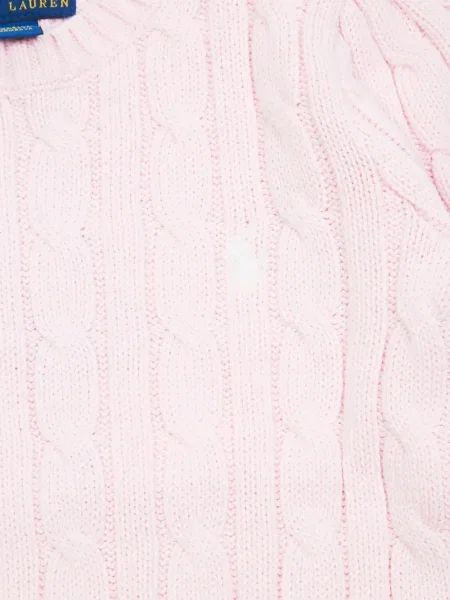 Sweter dziecięcy Polo Ralph Lauren różowy