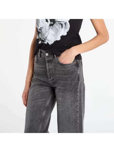 Džíny AllSaints Brooklyn Jean Washed Black 30 černé