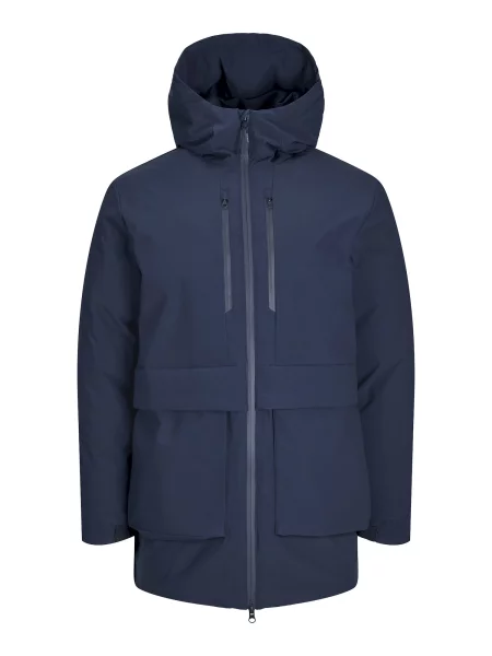 Geacă parka Jack & Jones albastru
