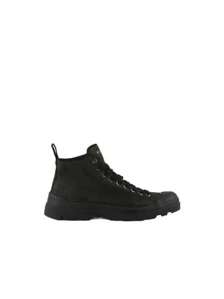 Sneakersy Panchic zamszowe zielone