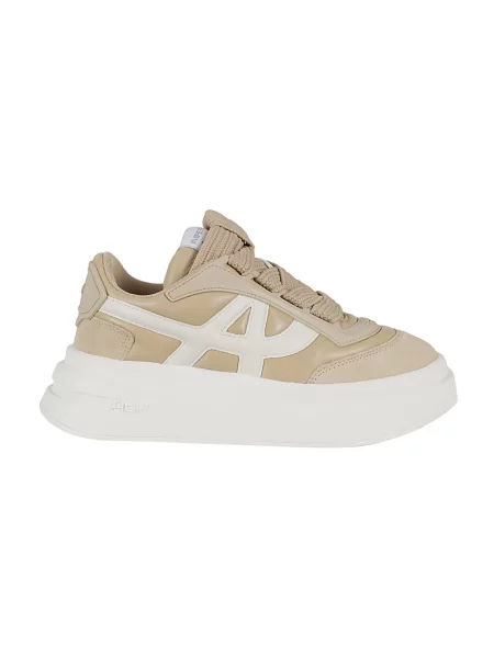 Sneakersy Ash beżowe