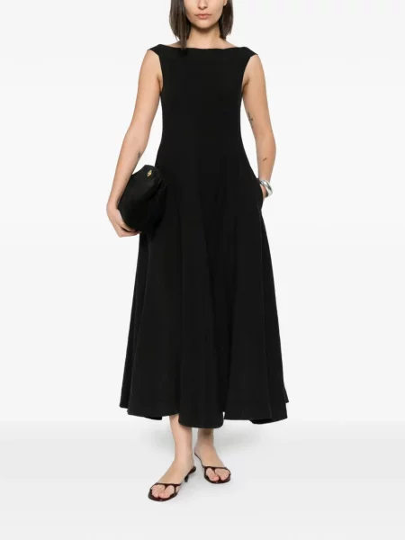 Rochie midi Collection Privée? evazată negru
