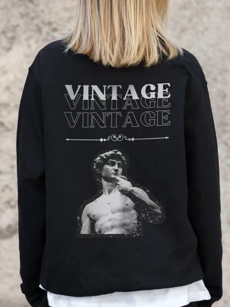 Світшот Without чорний