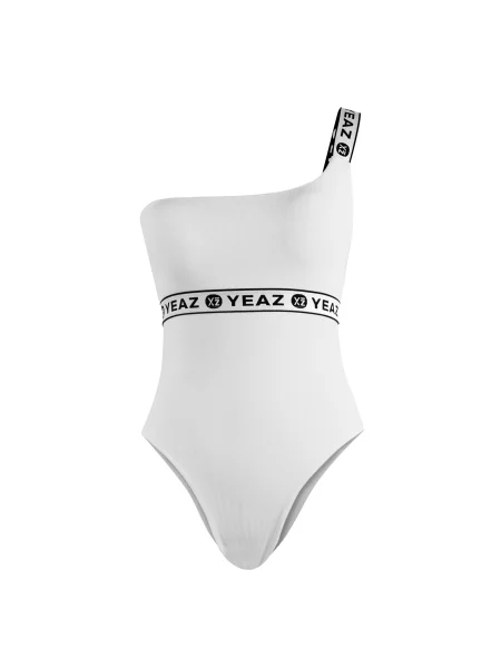 YEAZ Costum de baie sport Coccaro negru alb