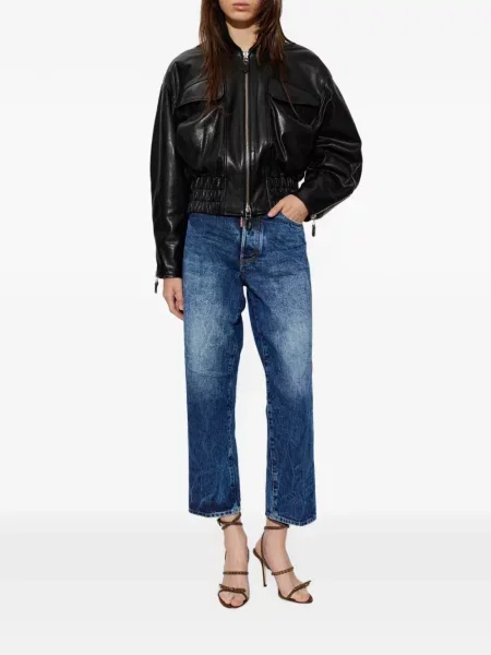 Blugi drepți Dsquared2 albastru