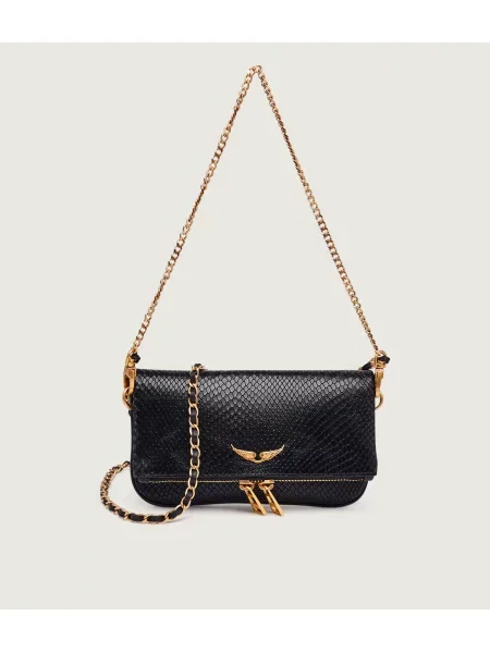 Rucsac Zadig&voltaire din piele plic negru
