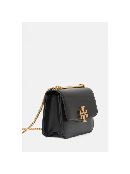 Tory Burch torebka skórzana Eleanor czarna