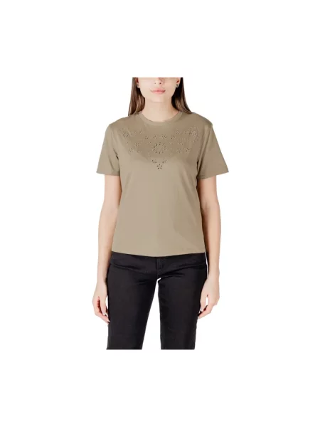 Koszulka Jacqueline De Yong z krótkim rękawem czarna