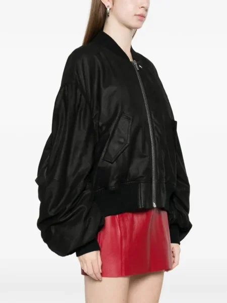 Geanta de piele Rick Owens negru
