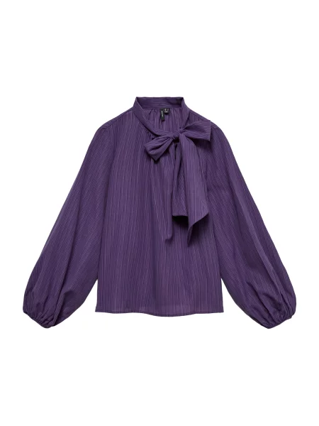 VERO MODA Bluză VMSIMA mov deschis / mov închis