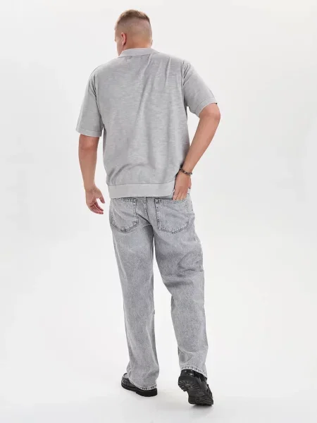 Dxnmxrk Džíny DXHector Relaxed Fit Jeans Grey' šedá