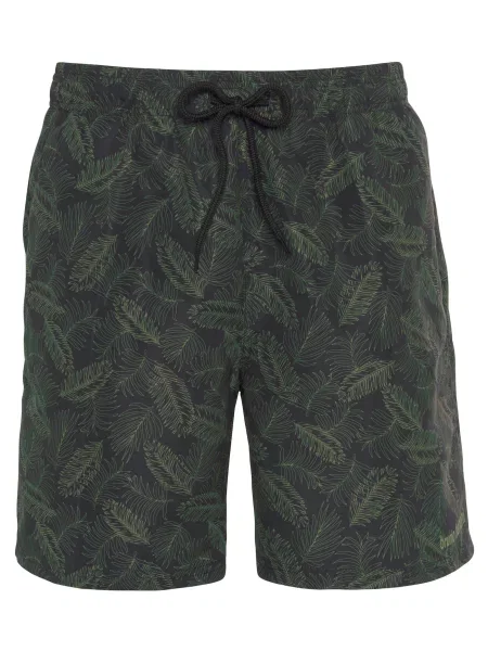 BRUNO BANANI Șorturi de baie kaki / verde pin negru