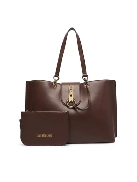 LOVE MOSCHINO Torebka brązowy