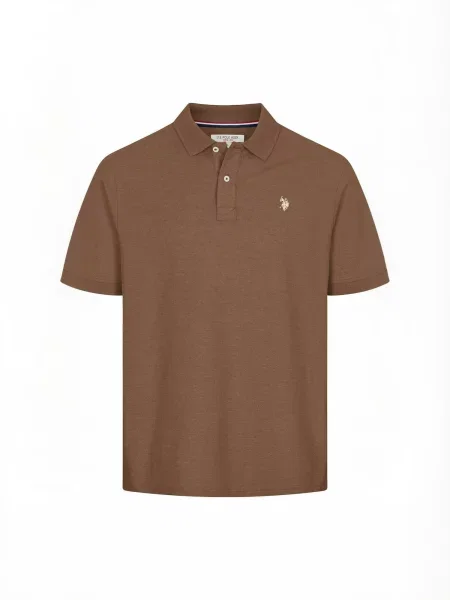 U.S. POLO ASSN. Cămașă UMAlfred castaniu