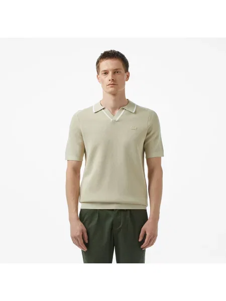 Поло Lacoste черное