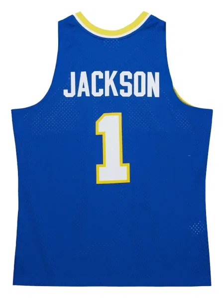 Cămașă Mitchell & Ness din jerseu albastru
