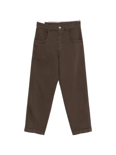 Pantaloni Eleventy maro