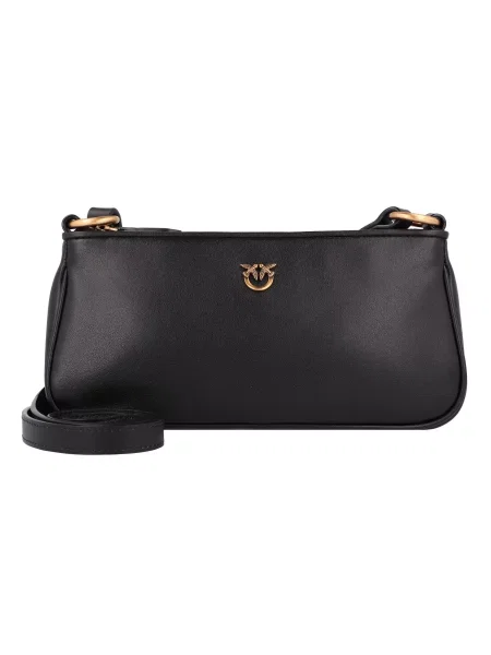 Geanta crossbody Pinko din piele negru