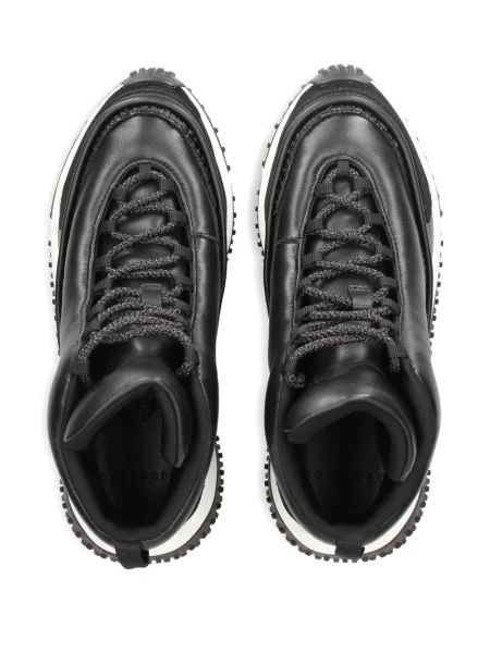 Sneakerși 4ccccees din piele negru