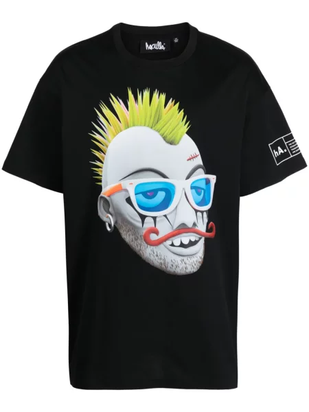 Tricou Haculla cu imagine negru