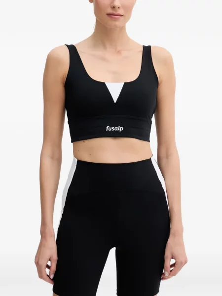 Sutien sport Fusalp cu imagine negru