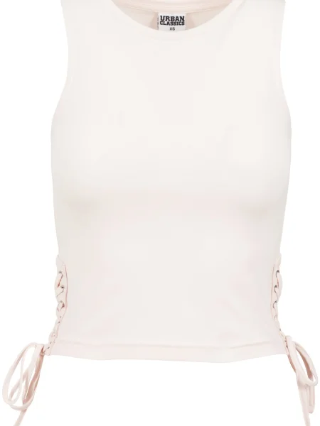 Top Urban Classics din dantelă alb