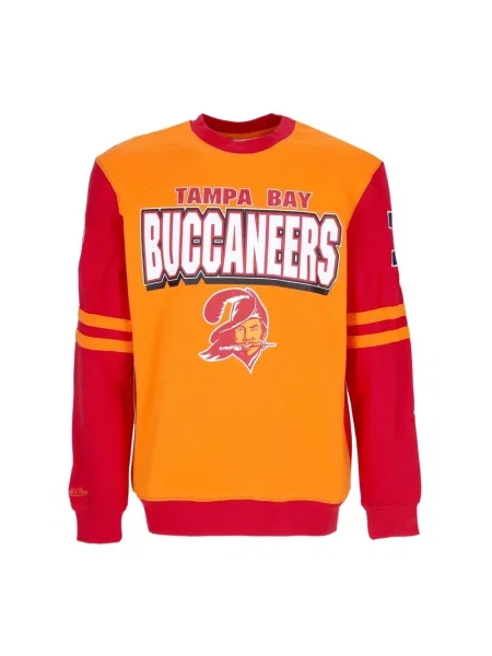 Bluza Mitchell & Ness pomarańczowa
