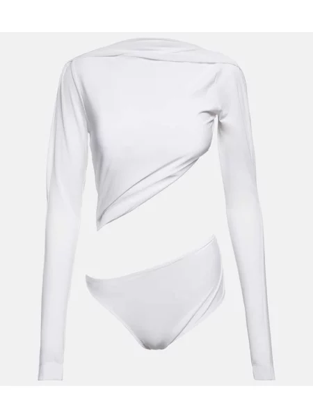 Body Jacquemus plasă alb