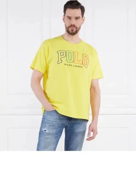POLO RALPH LAUREN Tricou | Relaxed fit galben