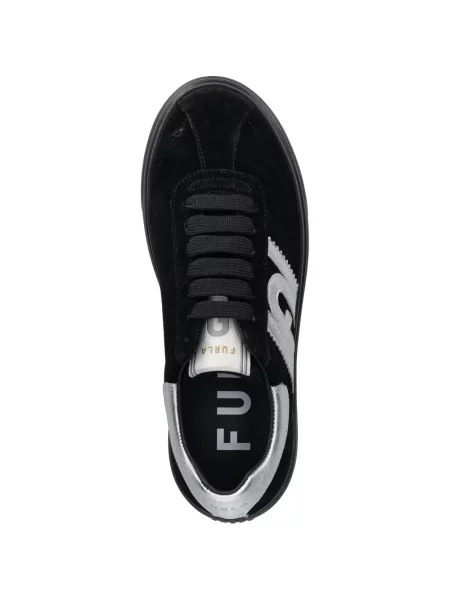 Sneakerși Furla cu autograf negru